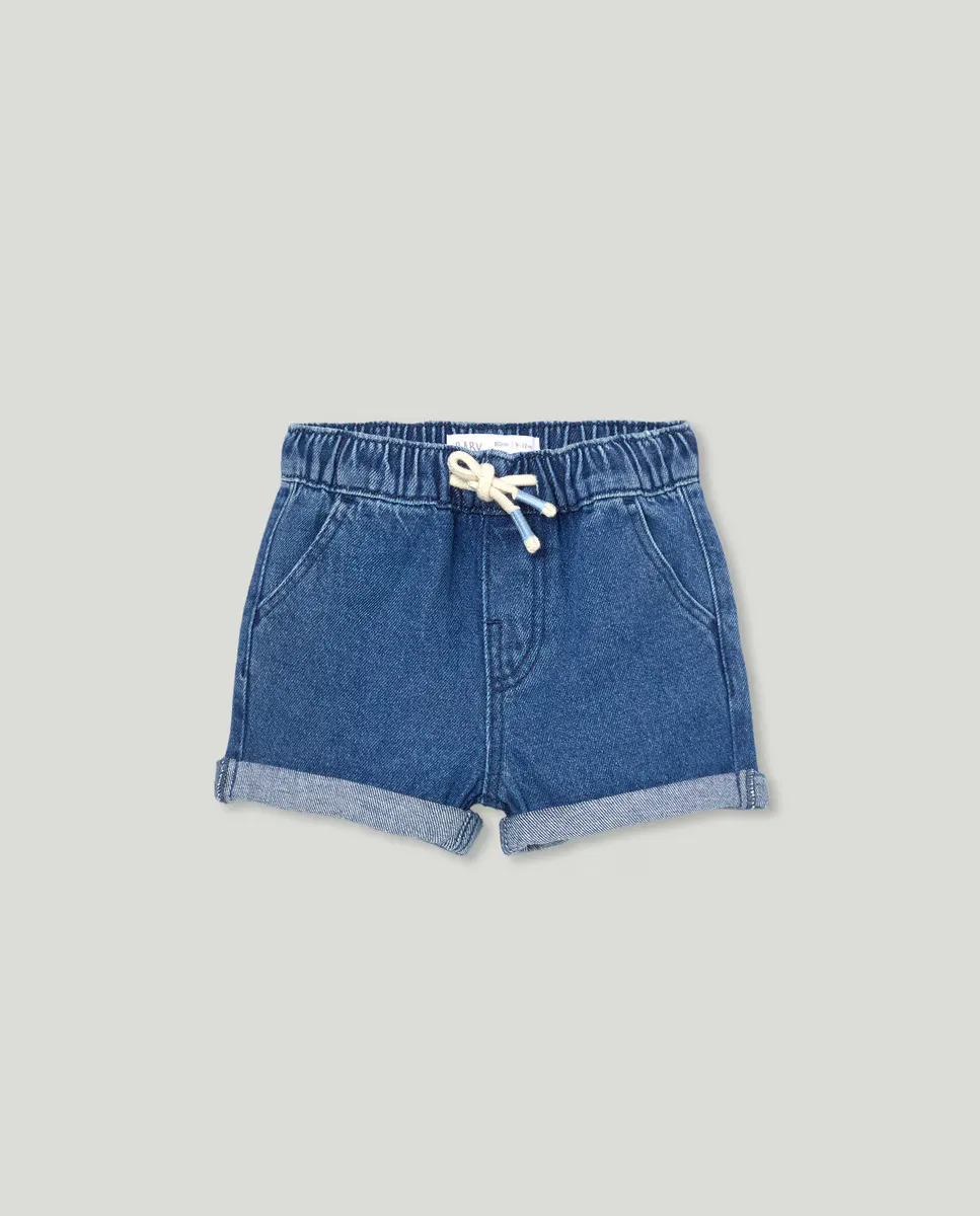 

Детские джинсовые шорты-бермуды для мальчика Baby El Corte Inglés, бледно-голубой