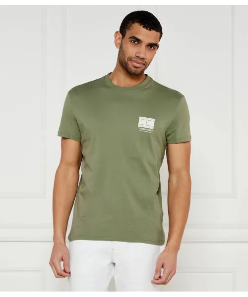 

Футболка Regular fit Tommy Jeans, зеленый