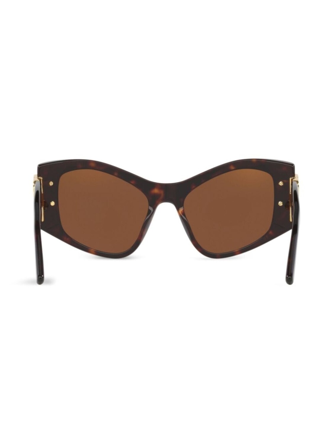 Balenciaga Eyewear солнцезащитные очки Dynasty XL D-образной оправы, коричневый — фото 4