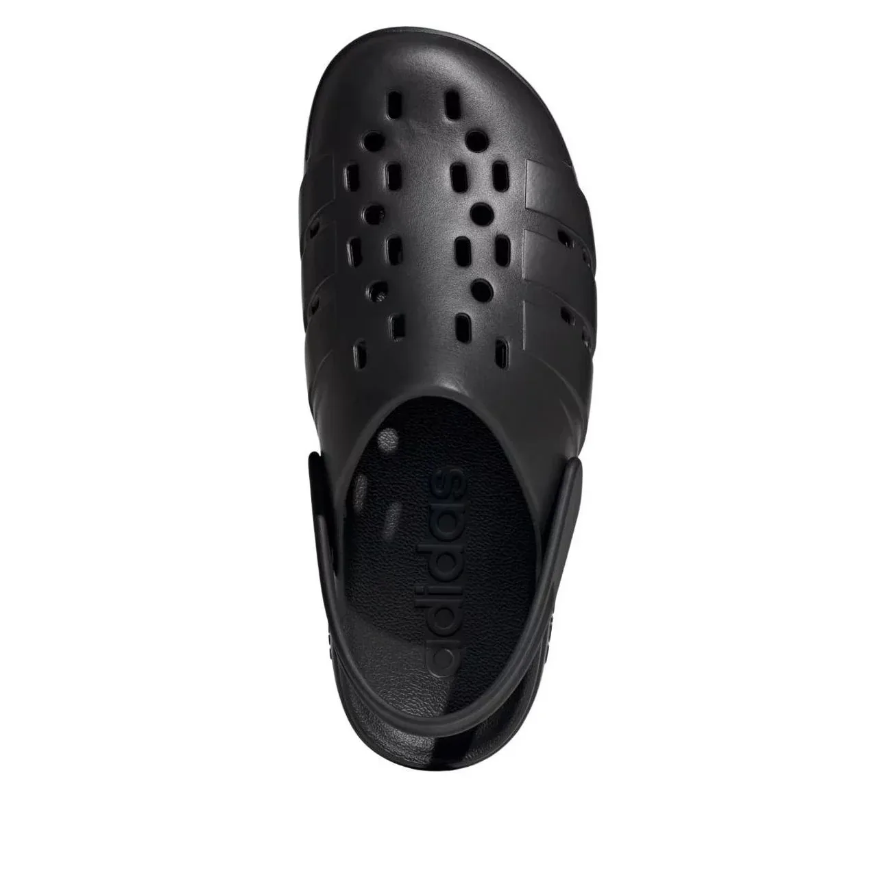 Сабо Adidas Adilette Clog 2.0 'Black' — фото 2