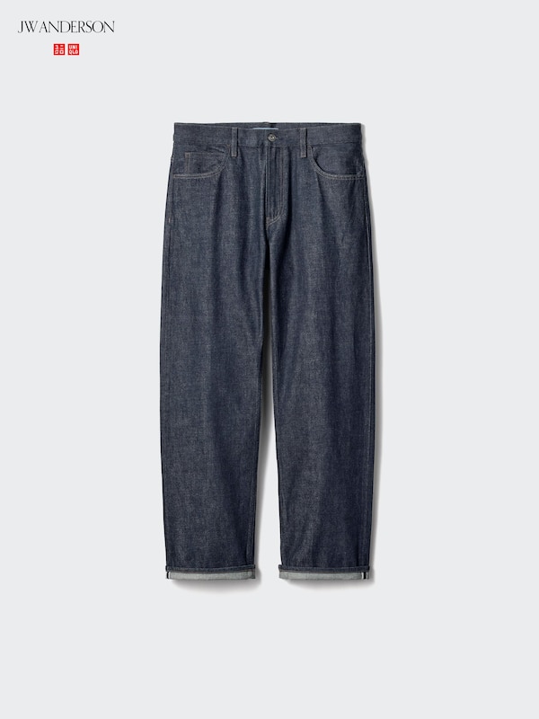 

Прямые джинсы selvedge Uniqlo, 69 navy