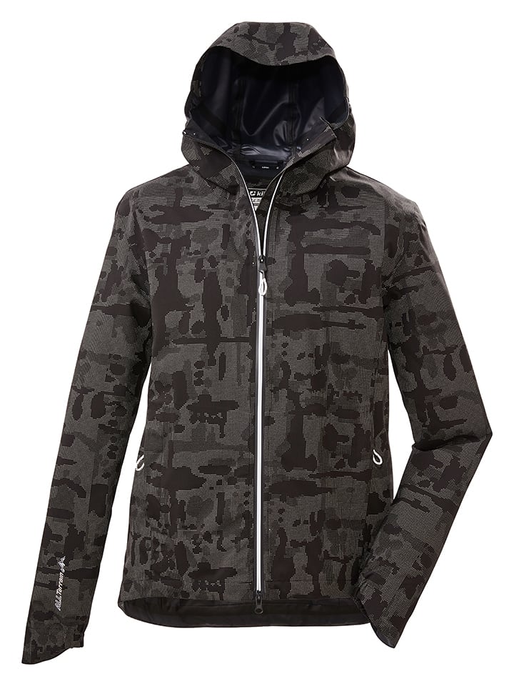 

Дождевик Killtec, цвет grau/schwarz