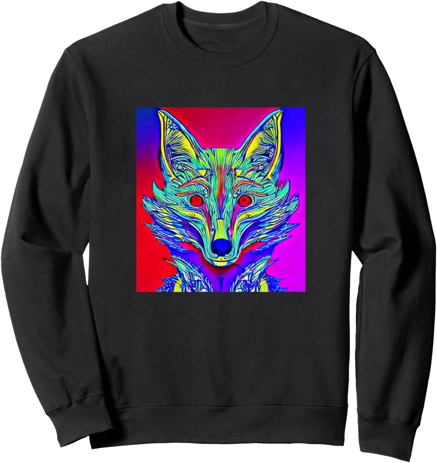 

Толстовка с изображением лисы Foxes Line Art Men Women Boy Girl Kids - Gift, черный
