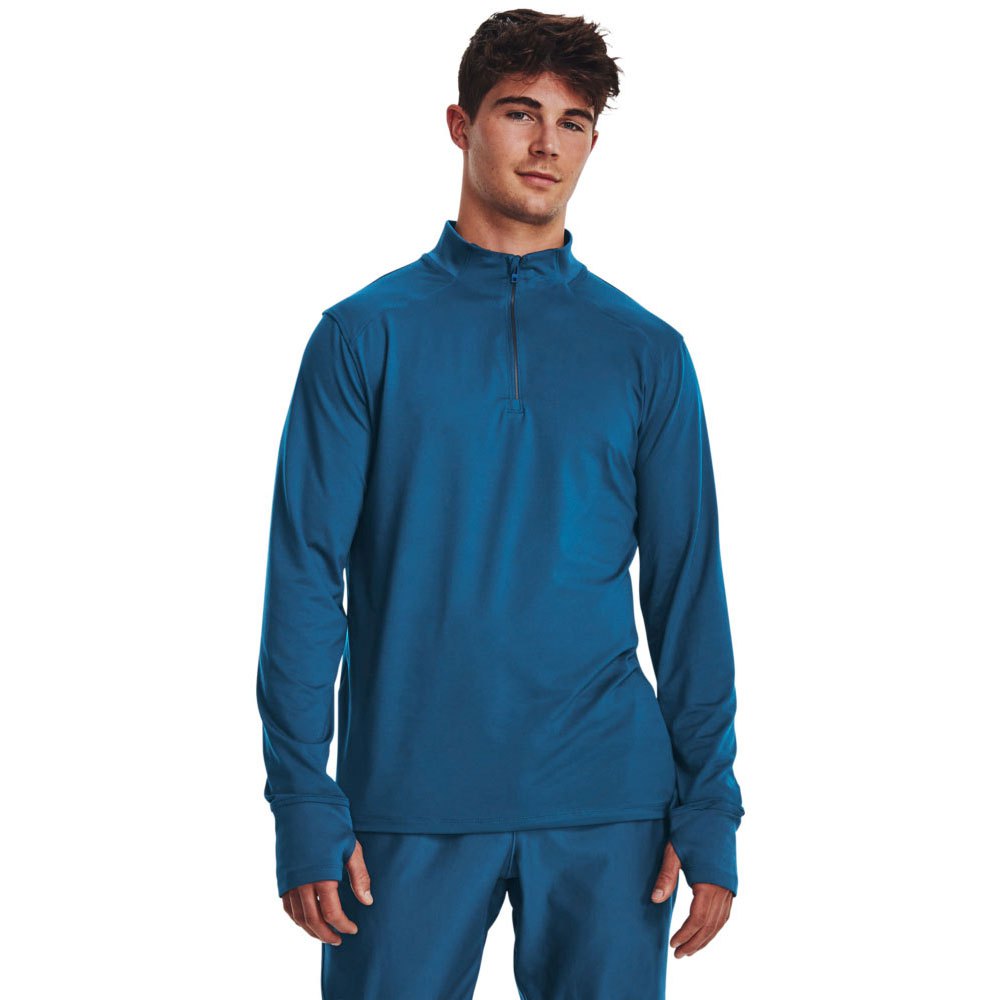 

Толстовка Under Armour Qualifier Run Half Zip, синий