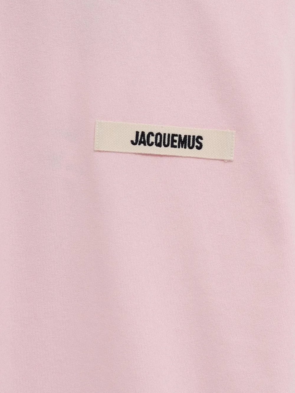 Футболка с нашивкой-логотипом Jacquemus, розовый — фото 3