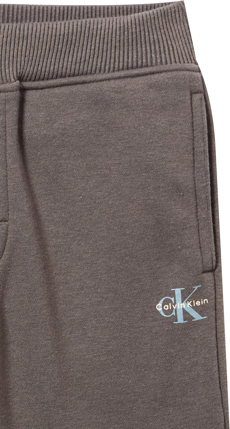 Комплект из двух предметов для бега с капюшоном Calvin Klein для мальчиков, Ck Taupe — фото 2