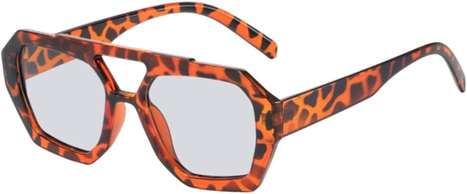 

Ретро-солнцезащитные очки с двойной перемычкой для женщин, крупная оправа, леопардовый коричневый градиент, модные роскошные солнцезащитные очки для мужчин generic, C3 Douhua Grey