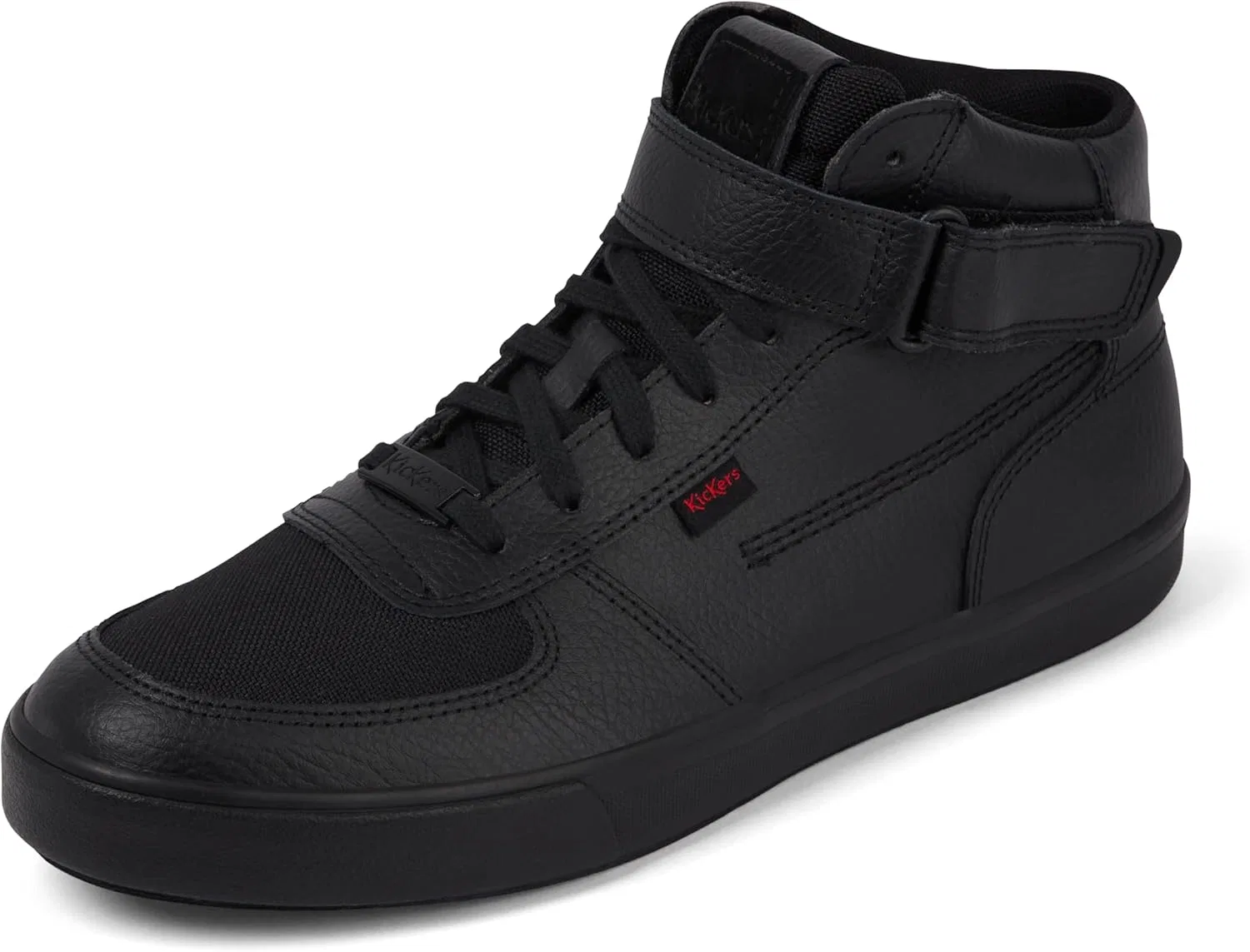 Мужские кроссовки Kickers Tovni Hi Mix Mesh Text, Black