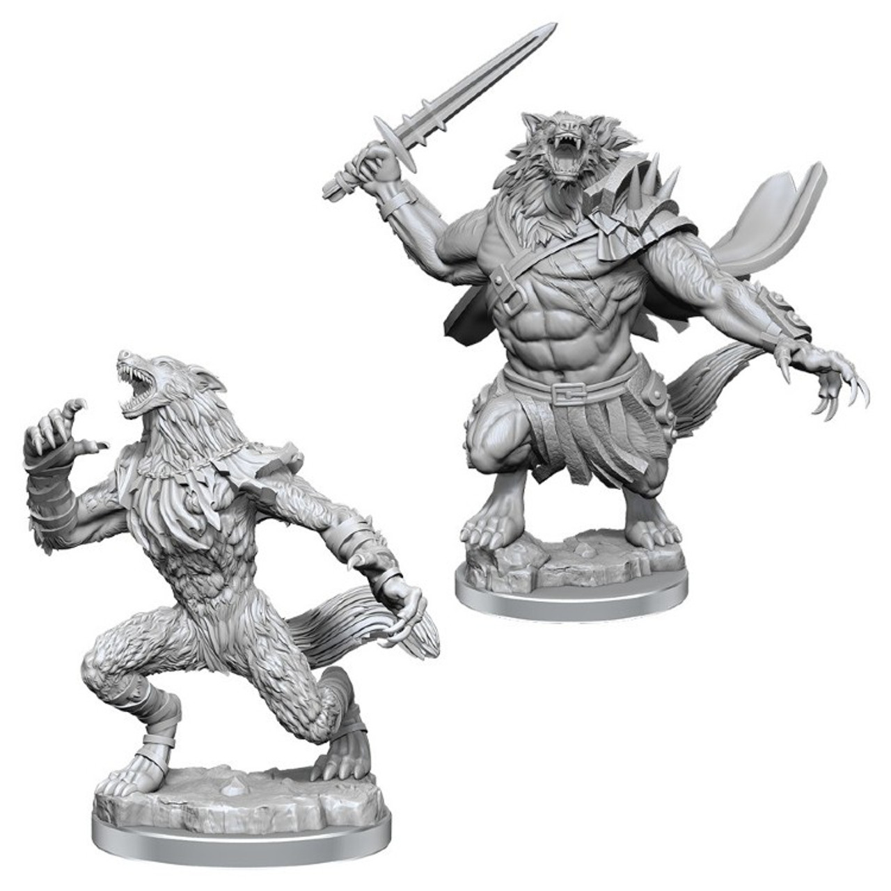 

Миниатюра Magic: The Gathering Unpainted Miniatures: Arlinn Kord & Tovolar (Wave 4)