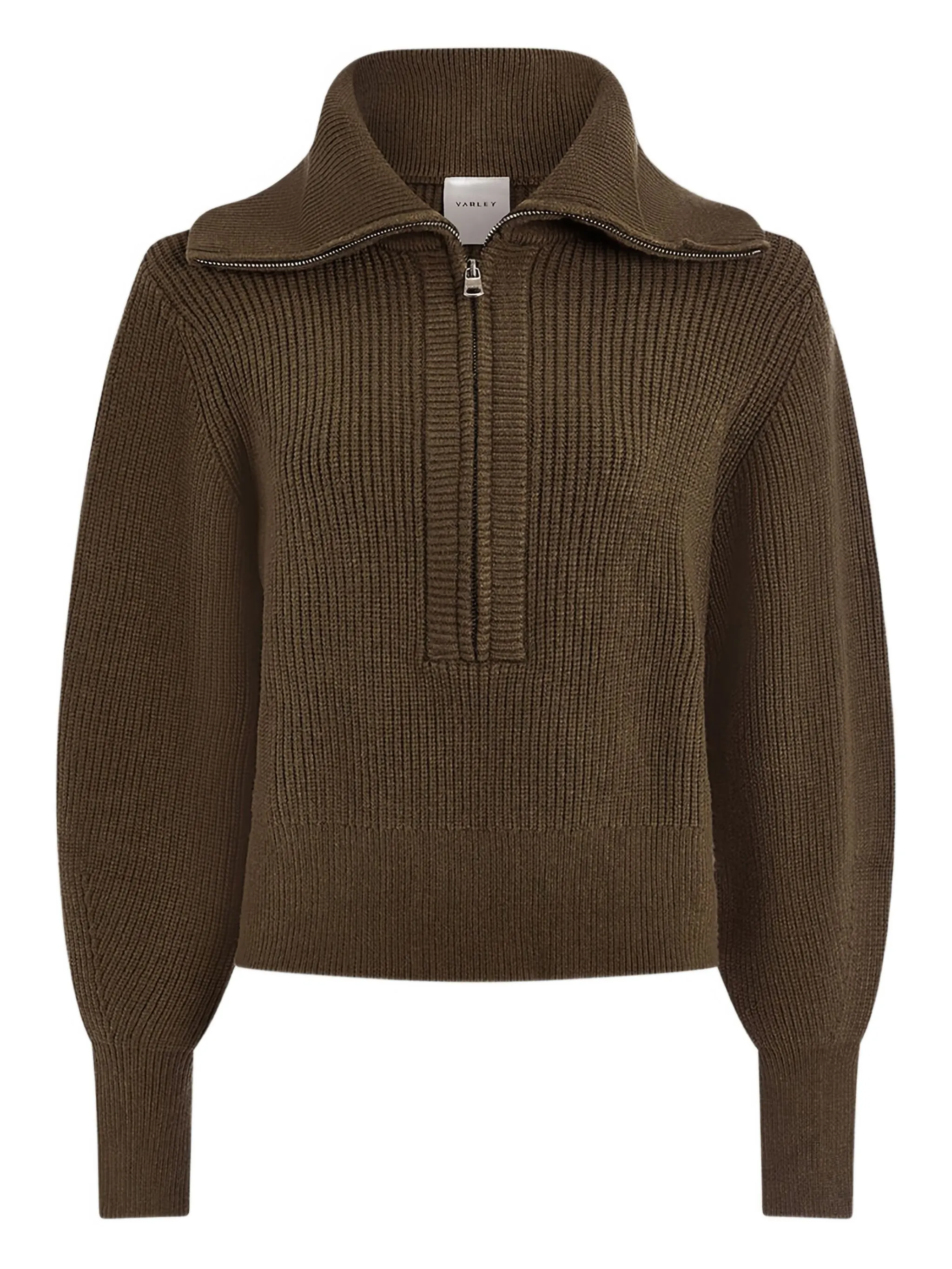 

Свитер Maura на молнии Varley, коричневый