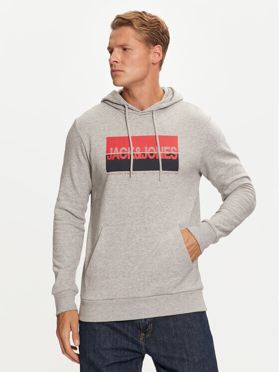 

Толстовка стандартного кроя Jack&Jones, серый