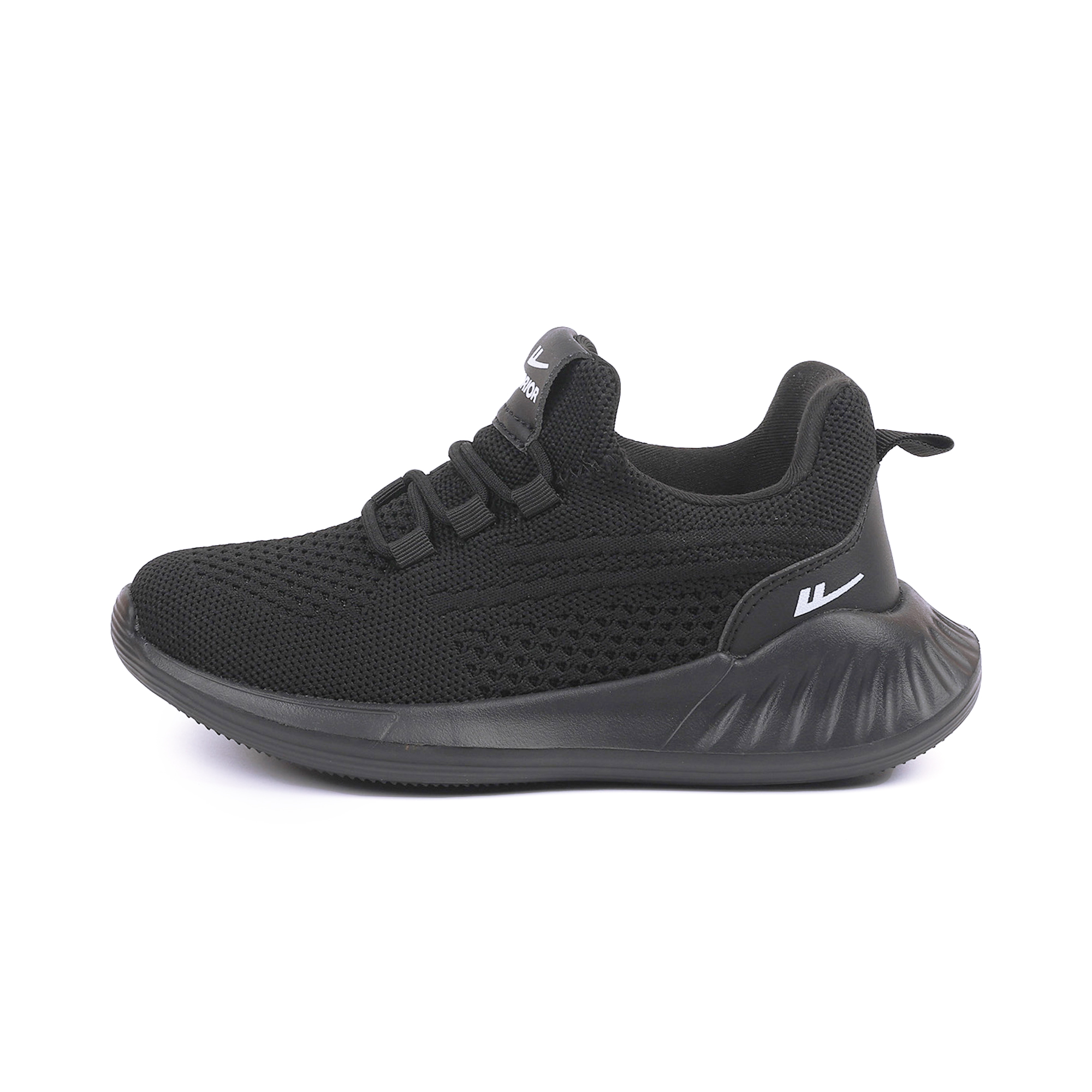 

Нескользящие, износостойкие, дышащие, легкие, амортизирующие, низкие повседневные кроссовки для детей WARRIOR, черный