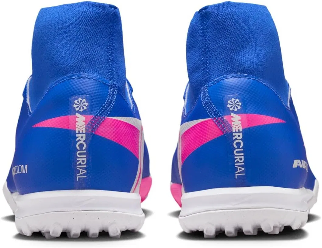 Мужские кроссовки Nike ZM Superfly 10 Academy TF, Racer Blue White — фото 2