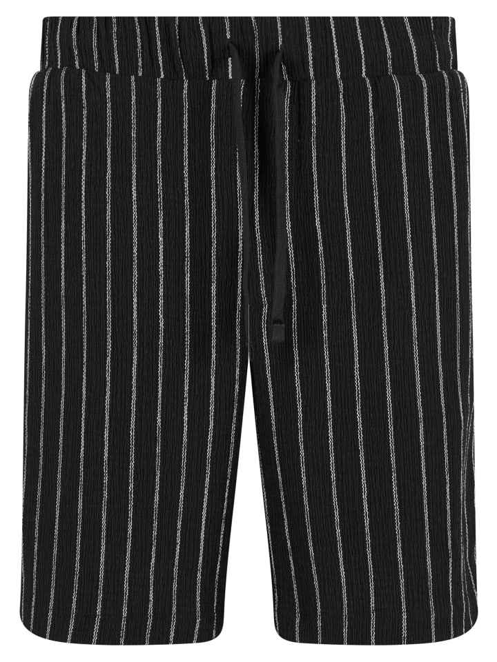 

Тканевые шорты Urban Classics, цвет black/offwhite