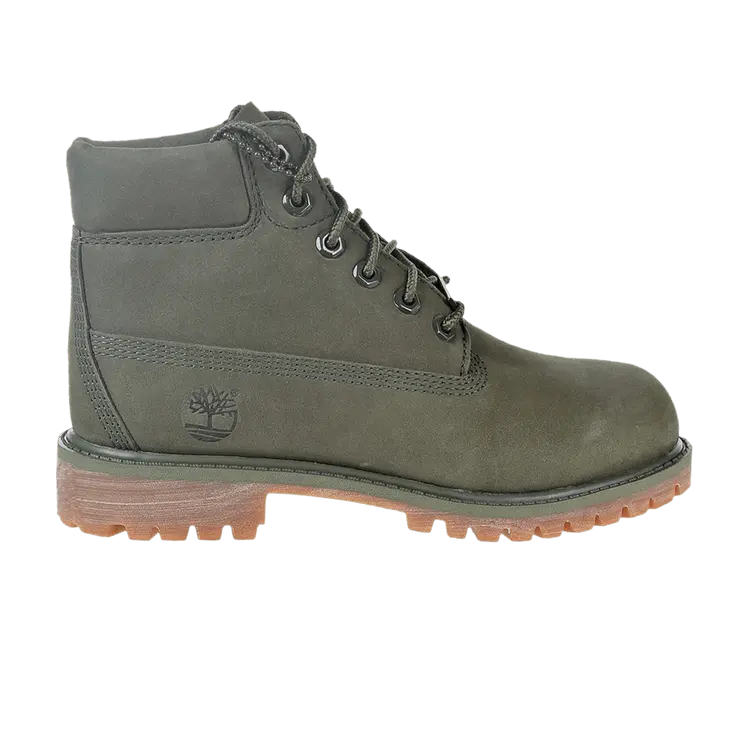 

Ботинки Timberland 6 Inch Premium Boot Junior 'Dark Green', зеленый