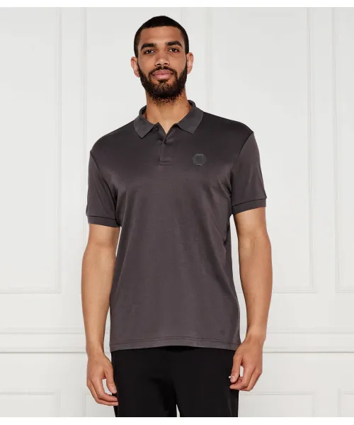 

Будущий Футболка поло Regular fit Boss Green, серый