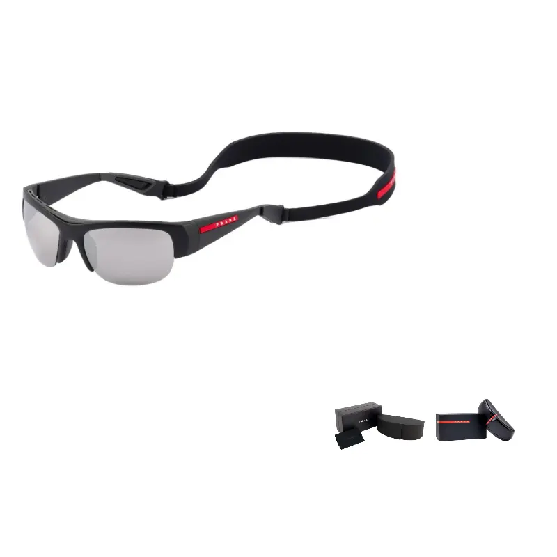 

Linea Rossa солнцезащитные очки PRADA, черный