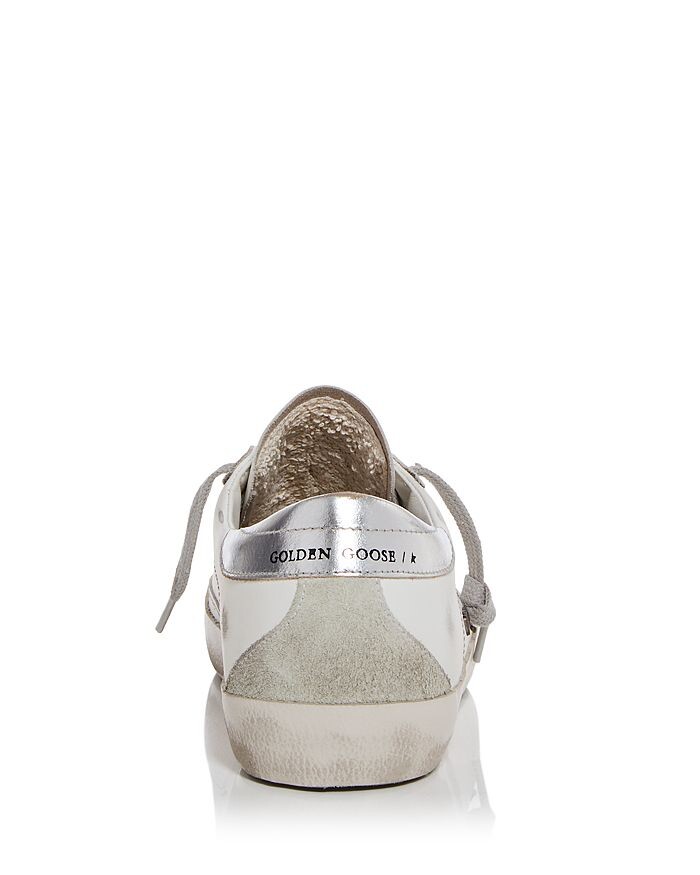 Мужские низкие кеды Golden Goose Deluxe Brand Super-Star, белый — фото 3