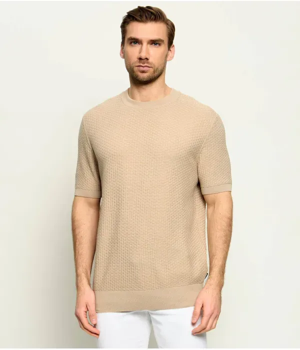 Свитер H-Nilton regular fit Boss, бежевый
