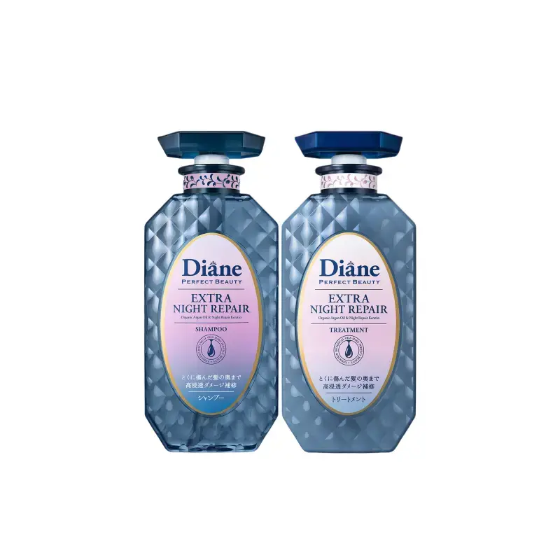 

Набор шампуня и кондиционера для ночного восстановления очищение и увлажнение 450мл+450мл Moist Diane