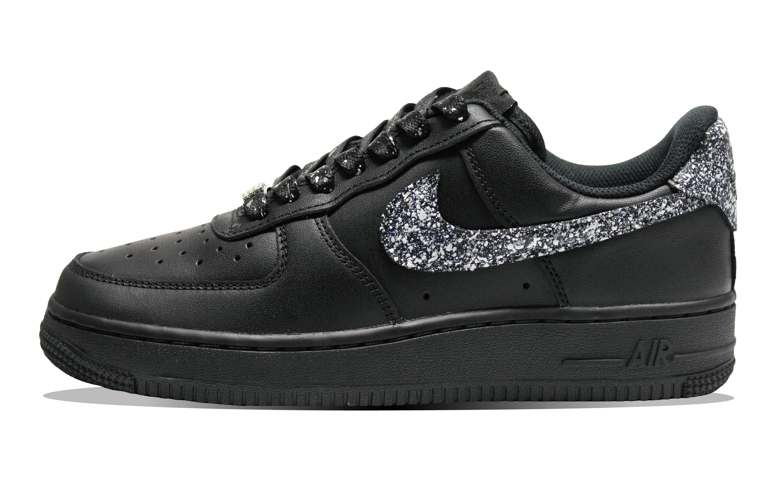 

Nike Кроссовки для скейтбординга Air Force 1 Unisex низкие Black/Silver