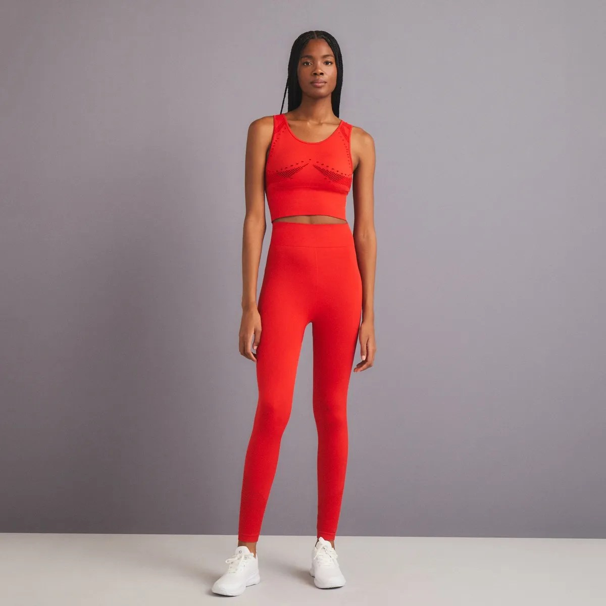 

Женские леггинсы Boomerang Seamles Long Yoga, красный