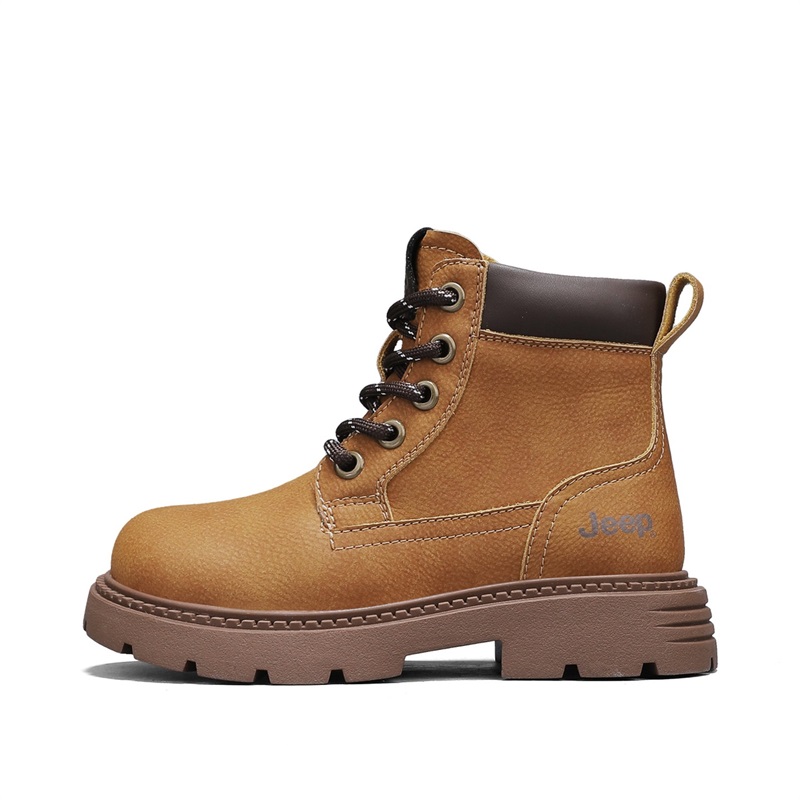 

Высокие кроссовки с защитой от ударов, устойчивые к истиранию, водонепроницаемые, легкие, с амортизацией, увеличивающие рост, для баланса и поддержки Jeep, коричневый