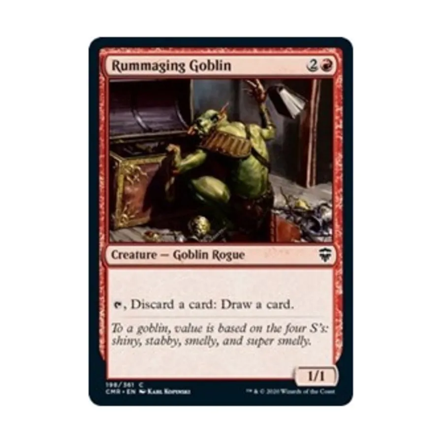 

CCG Роющийся гоблин (С), MTG - Commander Legends