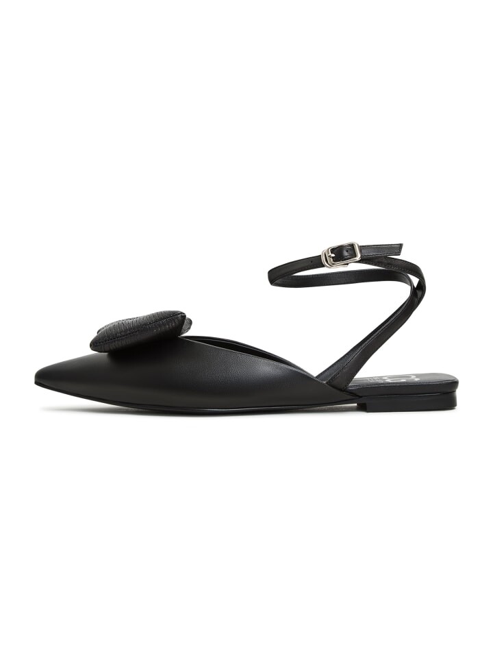 

Балетки CESARE GASPARI Slingback, черный