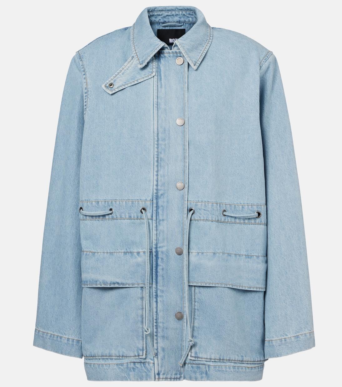 

Джинсовая куртка Rotate, Light Blue Denim