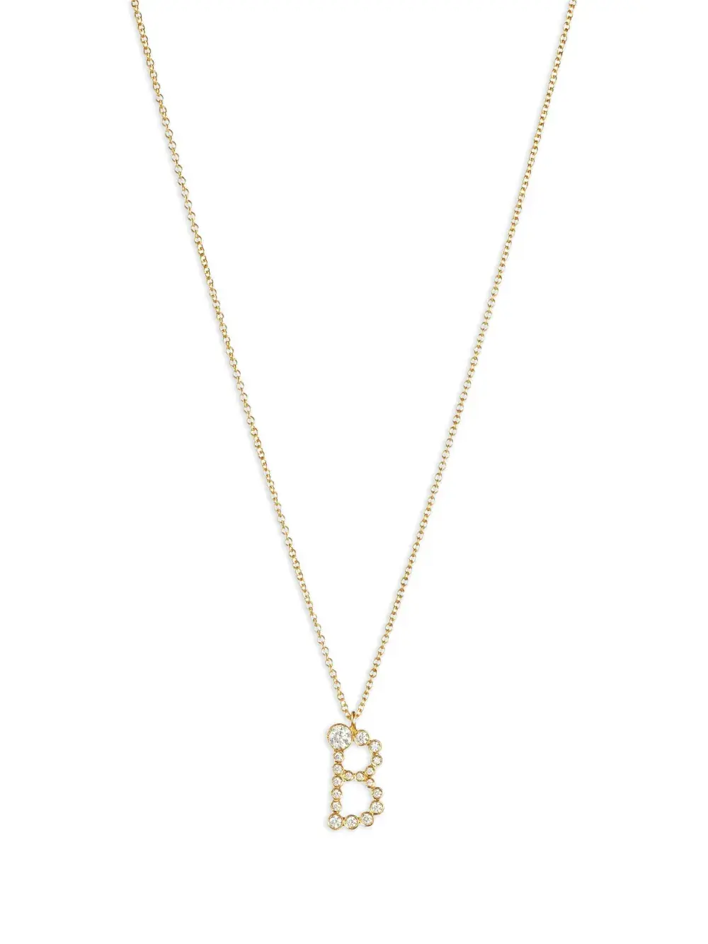 

Колье Soprano B из переработанного желтого золота с бриллиантами Sophie Bille Brahe, золотой