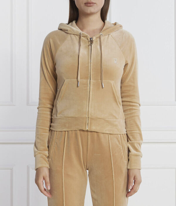 

Толстовка женская Juicy Couture велюровая, бежевый