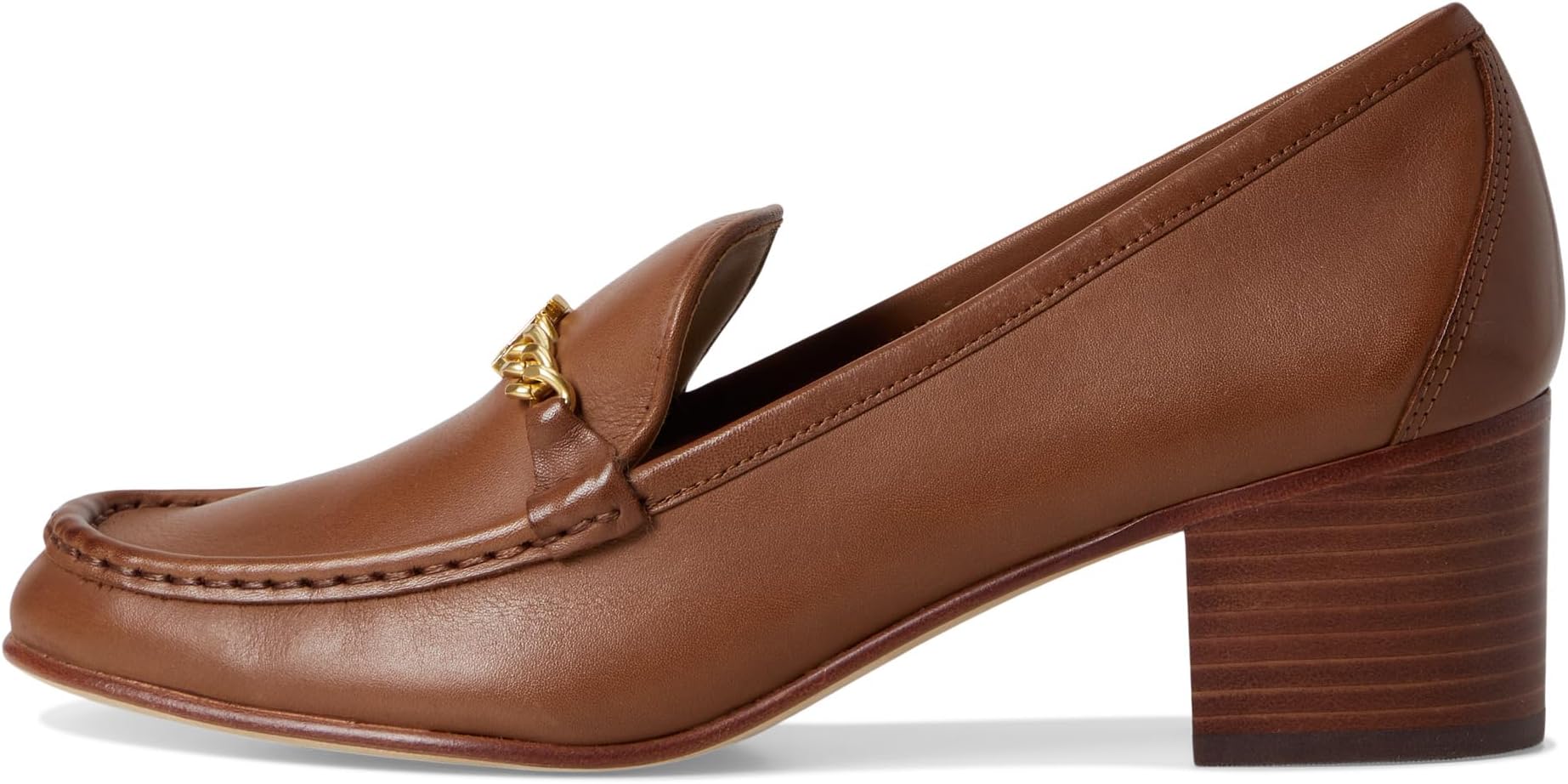 Туфли Lauren Ralph Lauren Winslet Pumps, цвет Deep Saddle Tan — фото 4