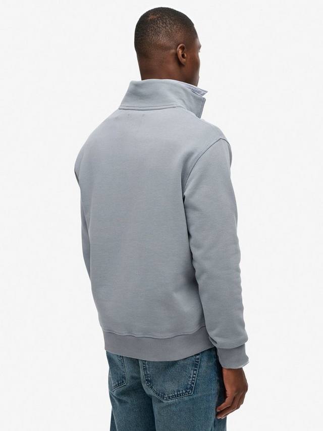 Спортивная толстовка 1/2 Zip, Stone Blue Grey Superdry, Stone Blue Grey — фото 2