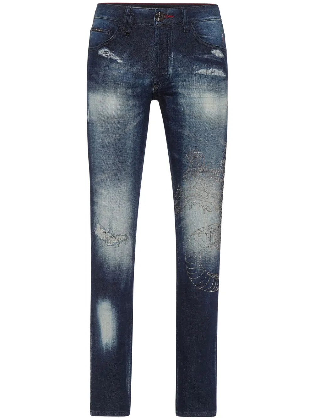 

Джинсы Super Straight Philipp Plein, синий