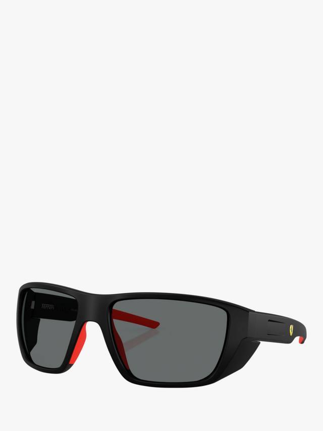 

Солнцезащитные очки Wrap 0FZ6012U Scuderia Ferrari, Matte Black/Grey