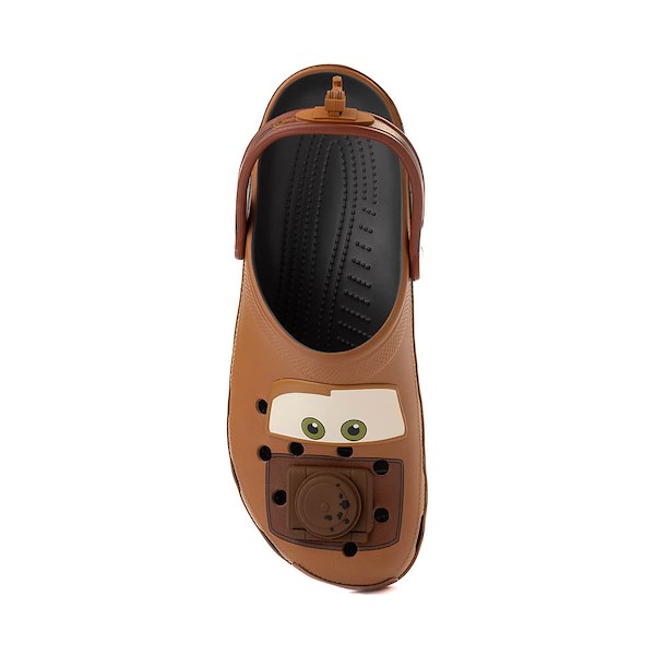 Сабо Disney and Pixar Cars Crocs Classic Mater Clog, цвет Brown/Multicolor — фото 2