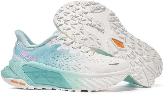 

JNDO повседневные спортивные кроссовки, шнуровка, подошва с использованием технологии воздухопроницаемой межподошвы с клапаном Никола Тесла, подходят для бега, походов и повседневного отдыха, белый цвет морской соли