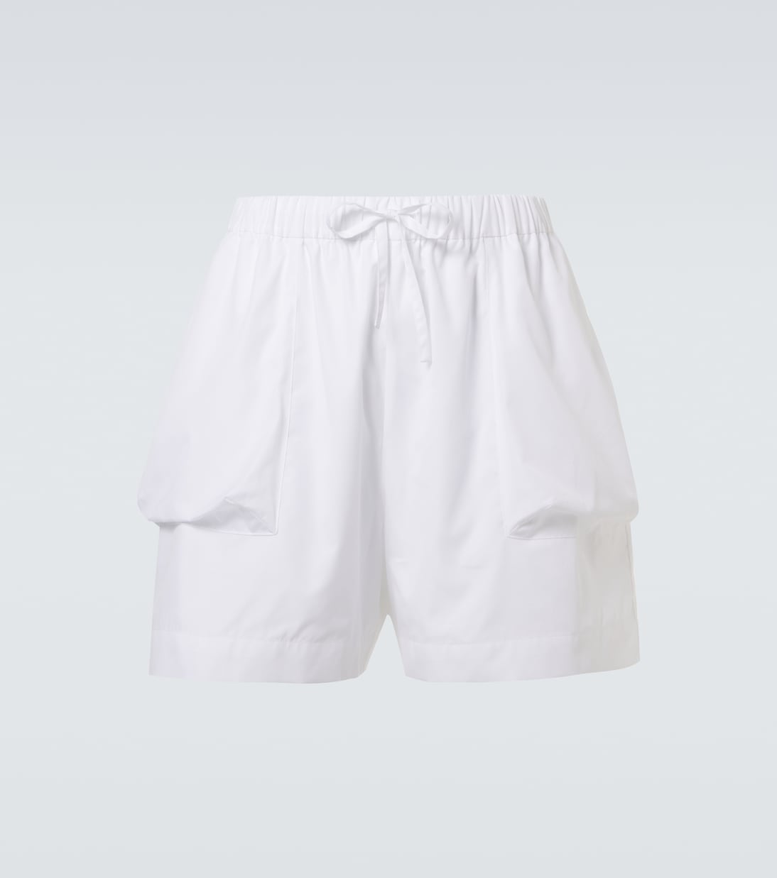 

Хлопковые шорты-карго Simone Rocha, белый