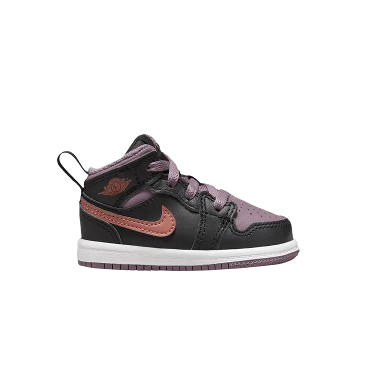 

Кроссовки Air Jordan 1 Mid SE TD, Black Mauve