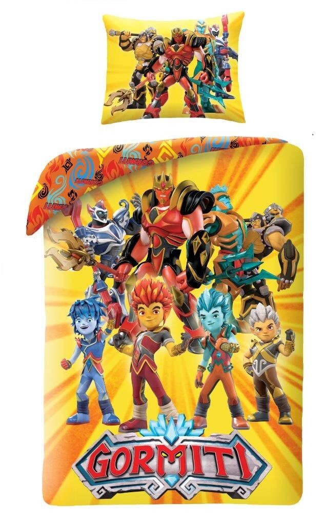 

Пододеяльник Gormiti Super Hero's 140 х 200 см желтый Halantex