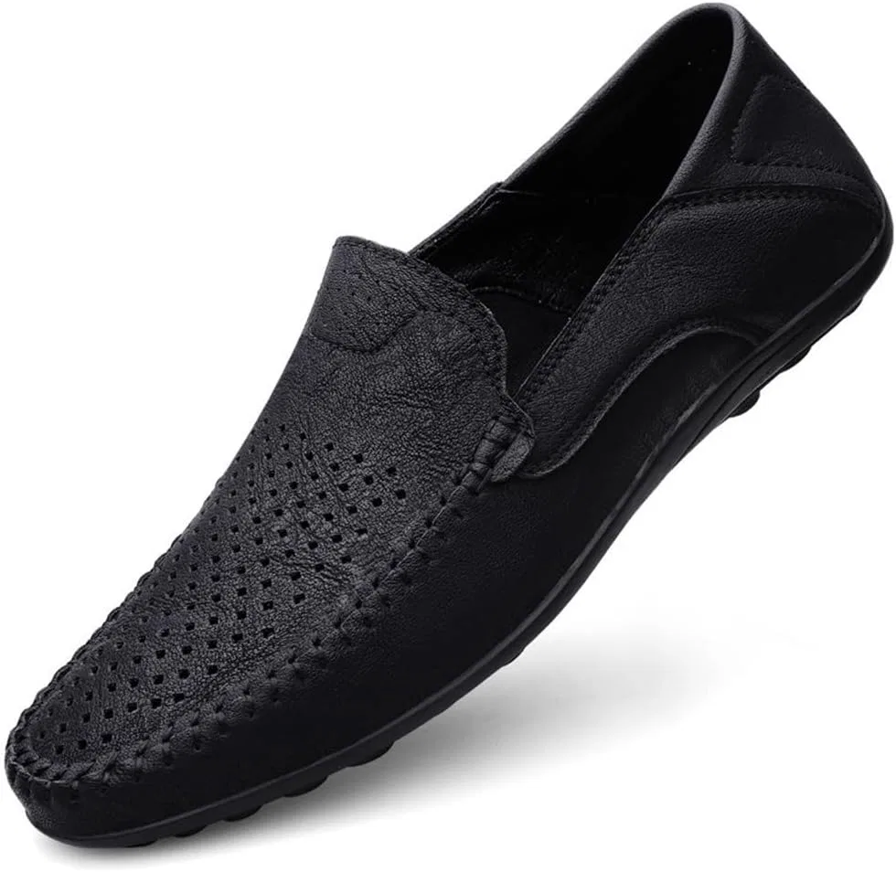 Лоферы мужские, дышащие, Black DHFIRUFSHLO