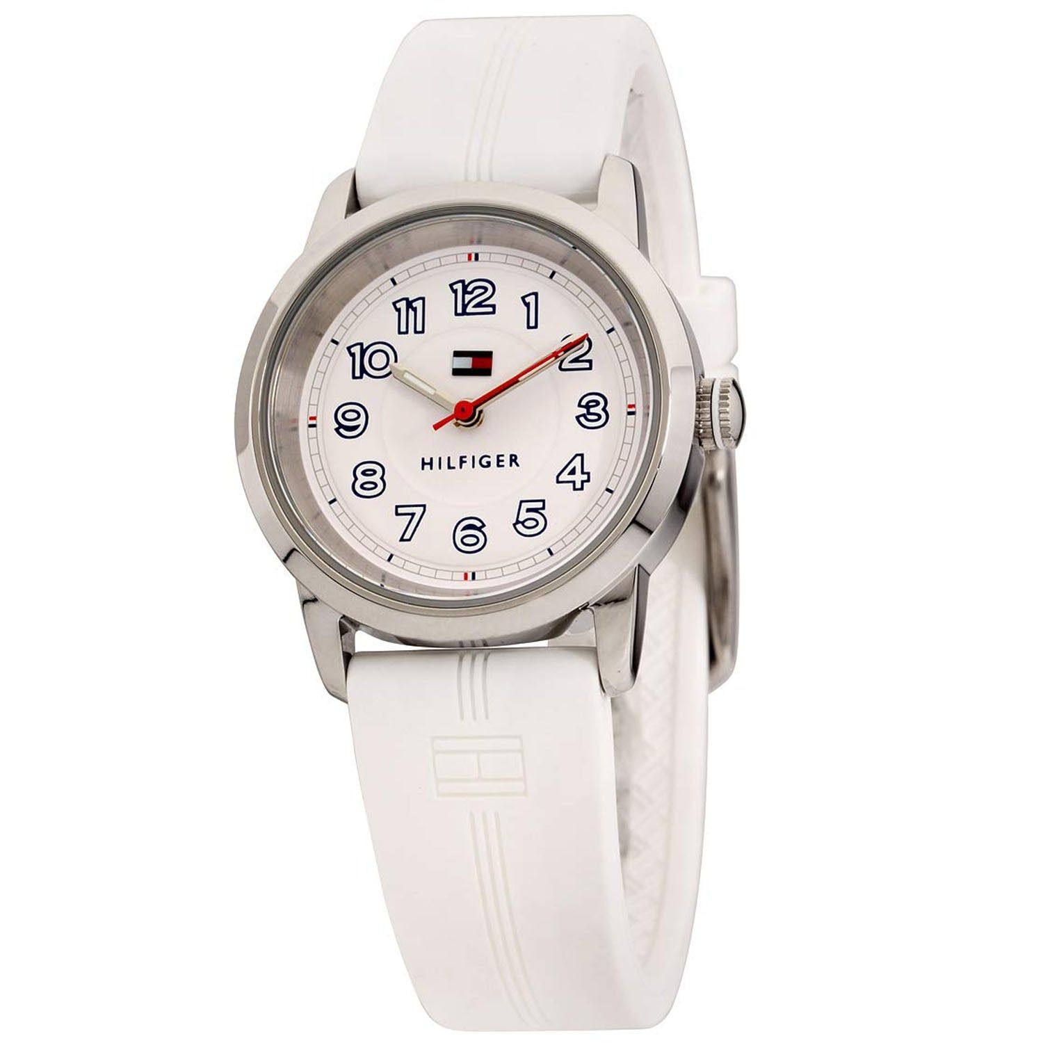 

Женские часы Tommy Hilfiger Communion с белым циферблатом
