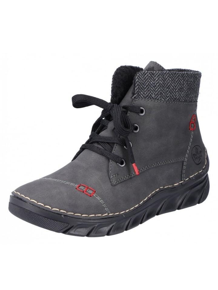 Сапоги rieker Schnürstiefel, серый