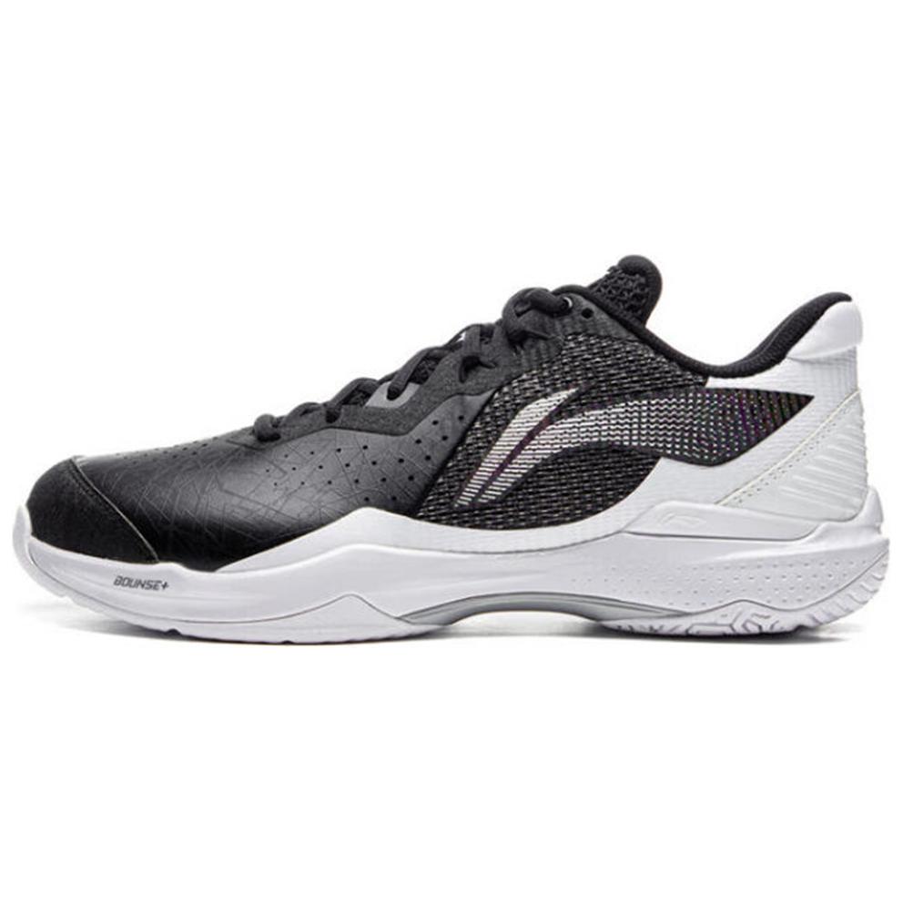 

LINING Низкие износостойкие кроссовки для бадминтона Thunder Cushioning, мужские, черно-белые