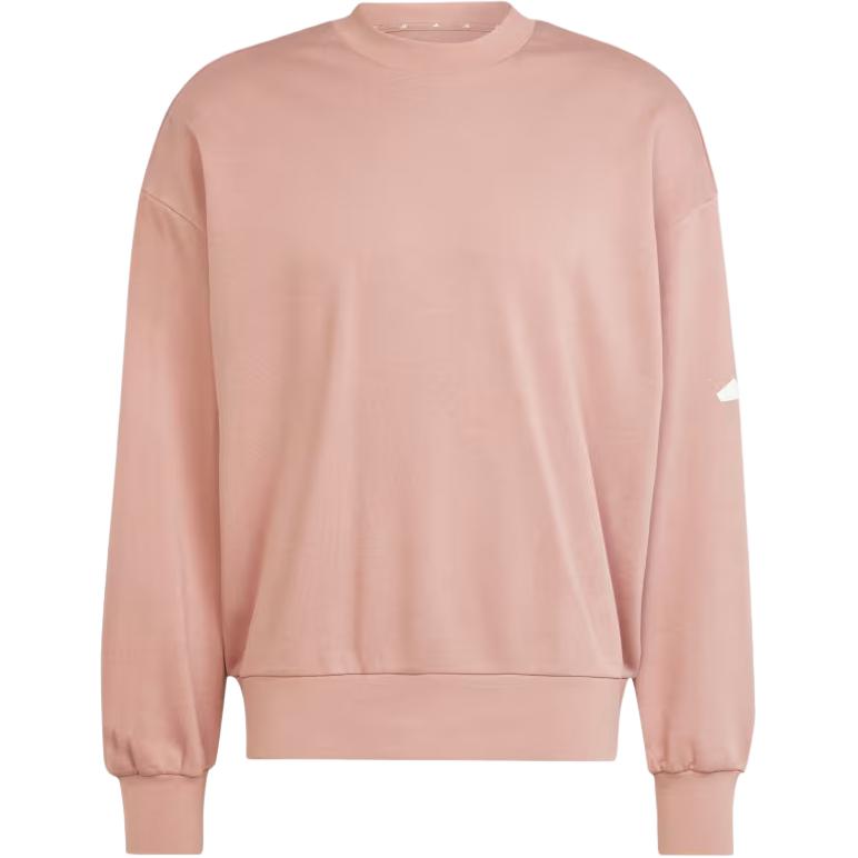 Свободная доставка с AdiClub Essentials Loose Fit 3 Bar Logo Sweatshirt Adidas, светло-розовый — фото 3