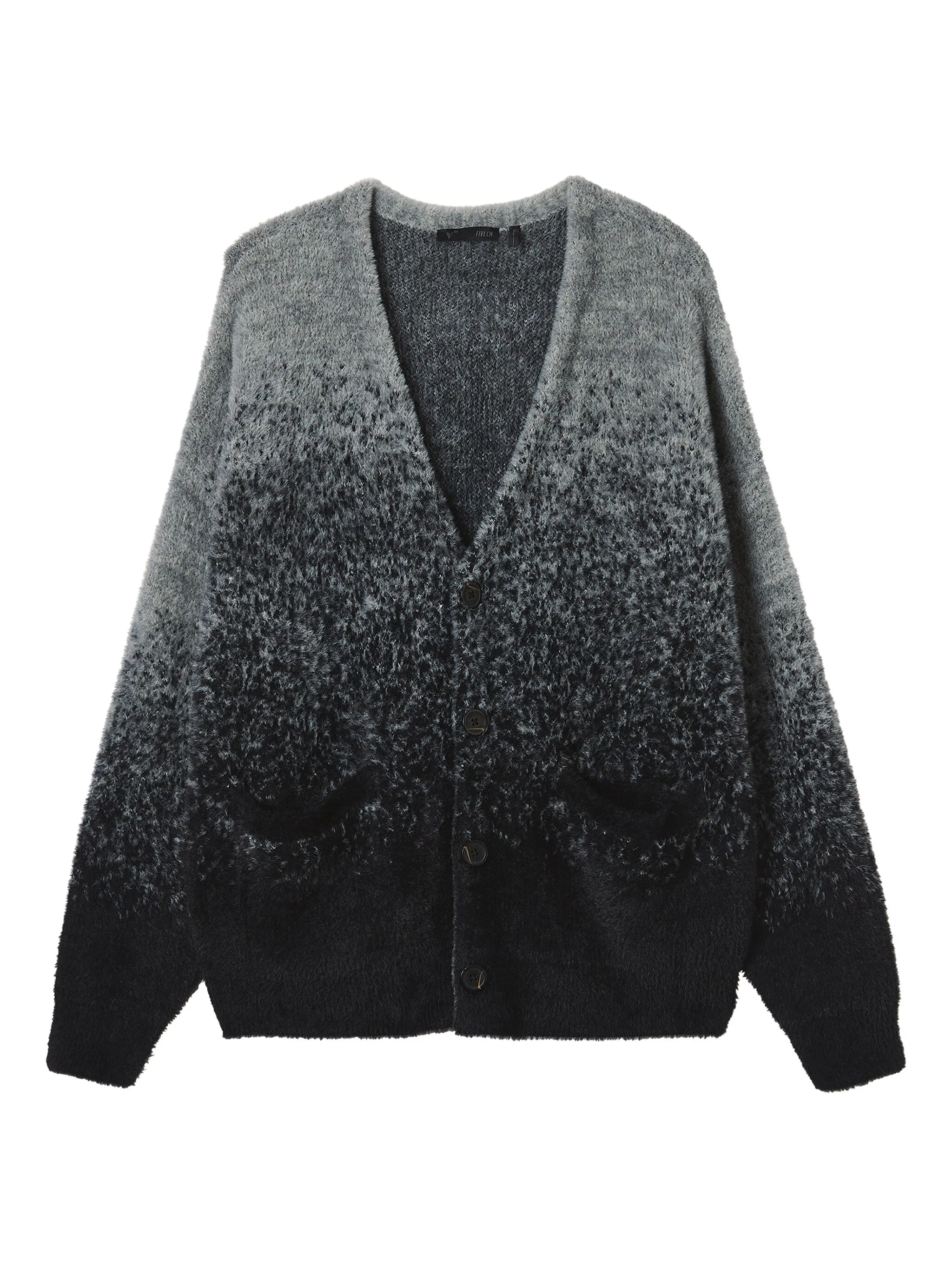 

Кардиган с эффектом омбре Five Cm, серый