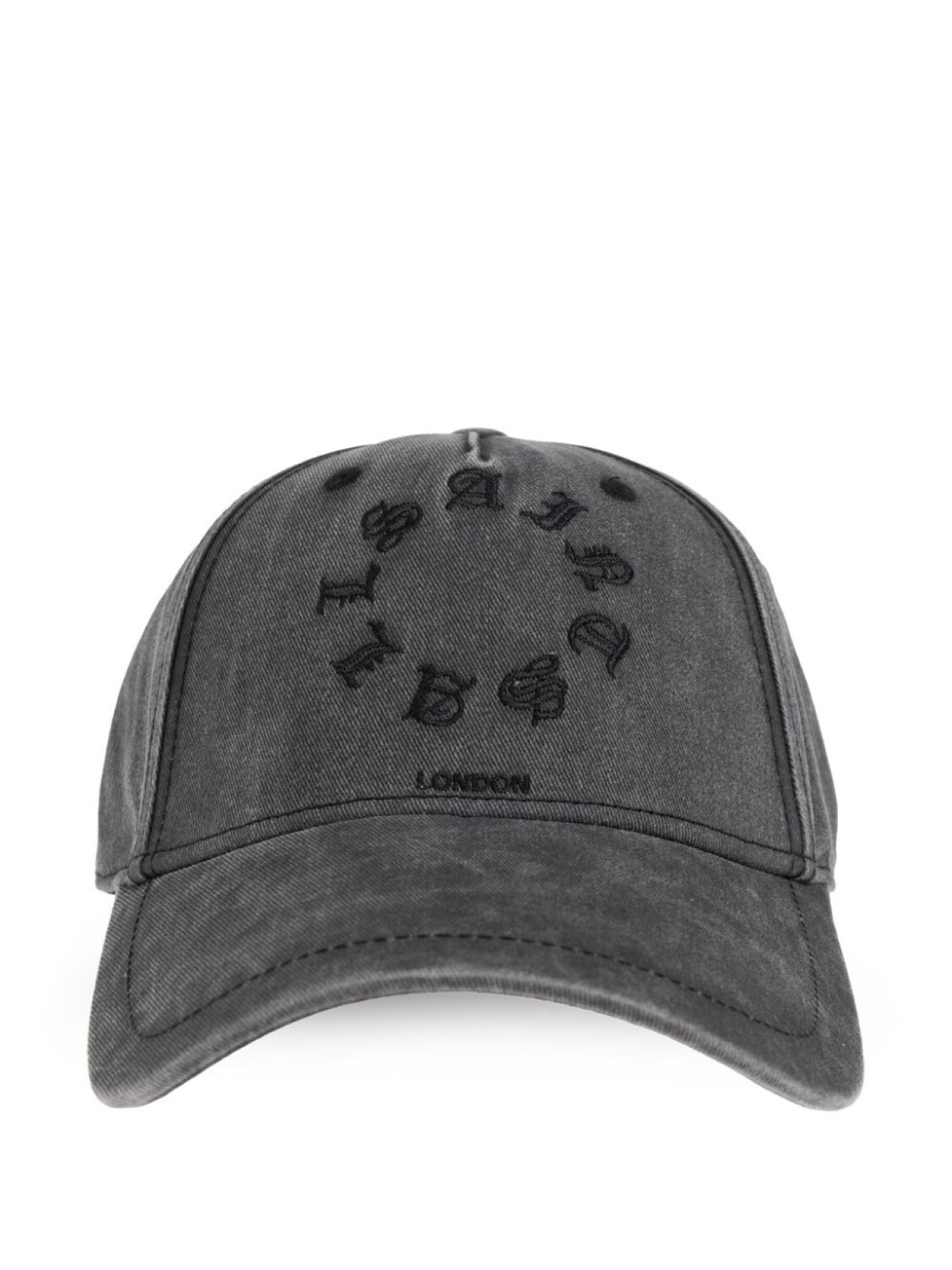 

Кепка AllSaints Gothic Tierra Logo, серый