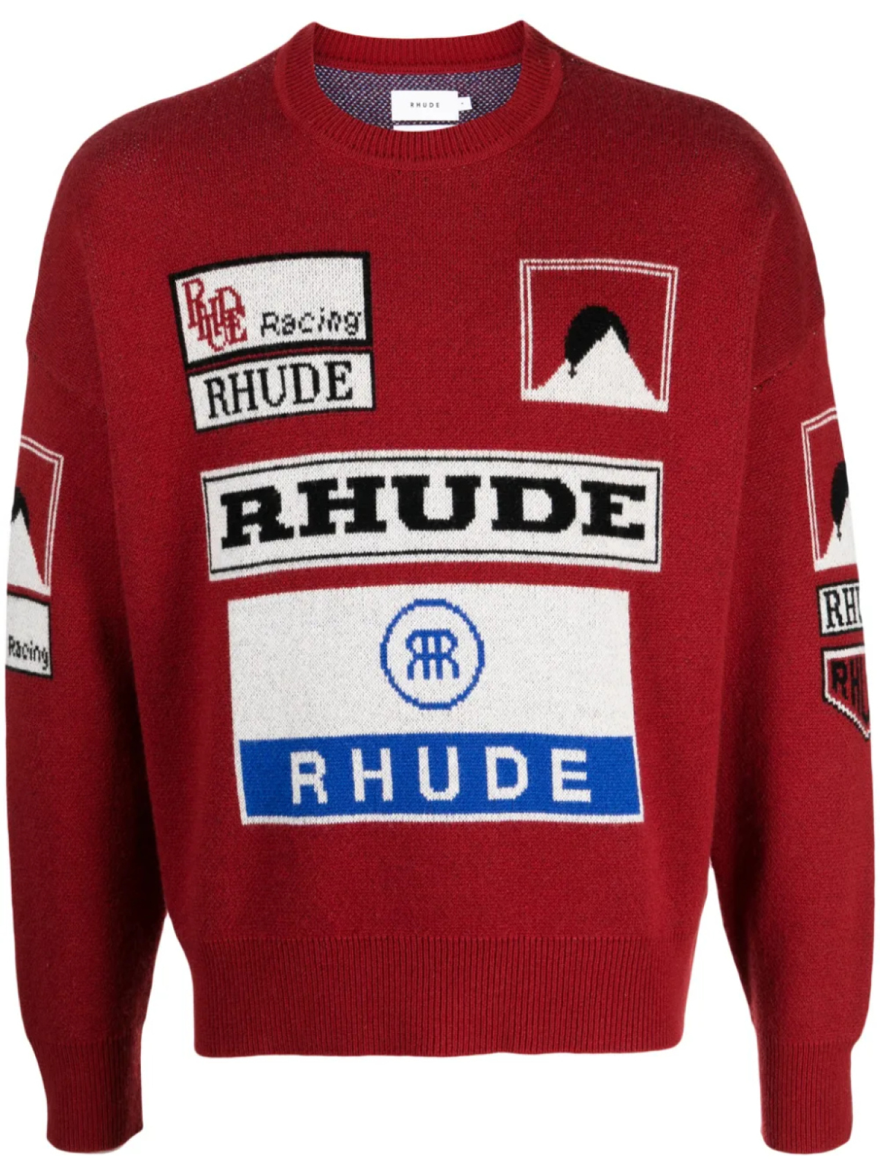 

RHUDE джемпер Ayrton, красный