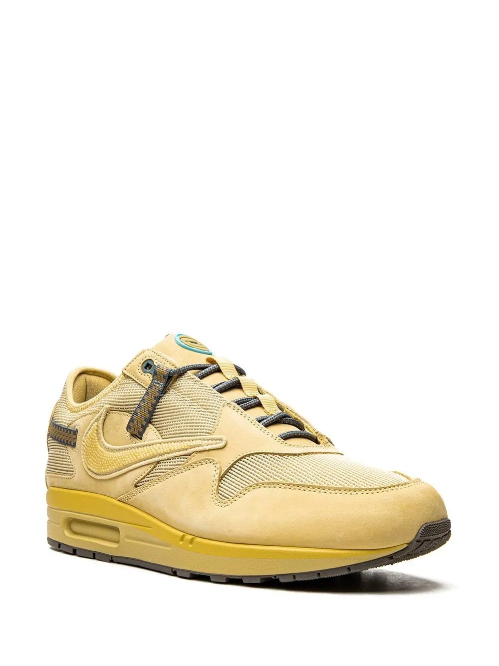 Кроссовки Air Max 1 Saturn Gold из коллаборации с Travis Scott Nike, желтый — фото 2